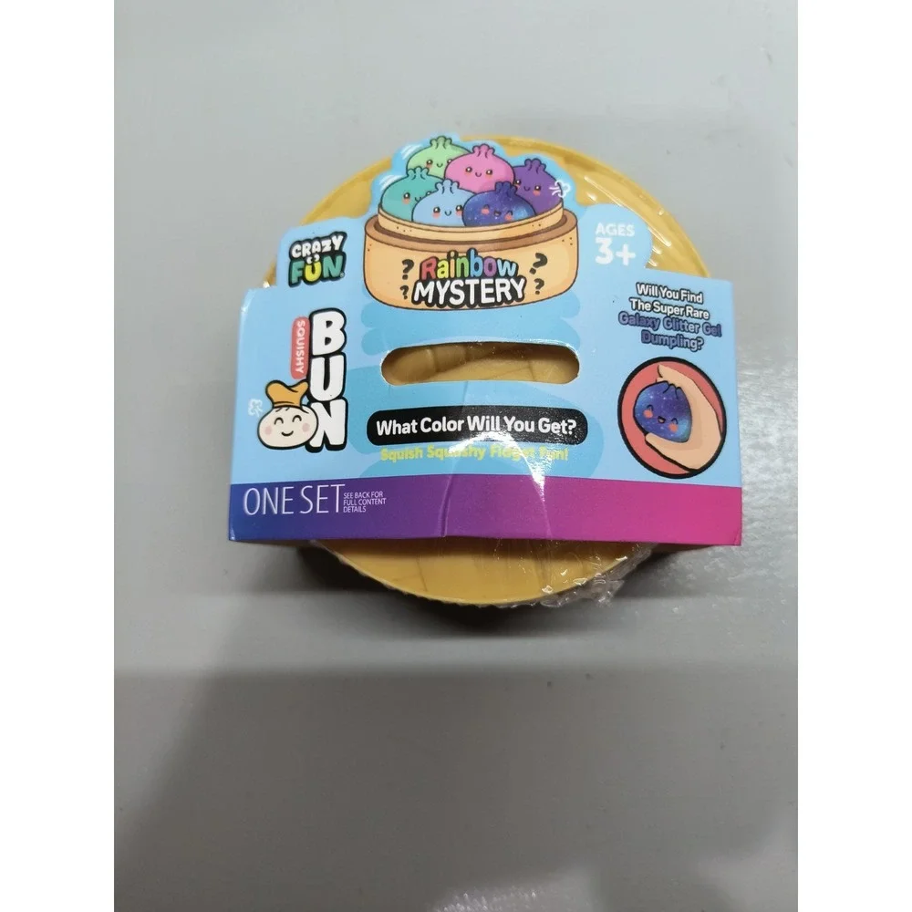 Crazy Fun Squishy Bun Rainbow Mystery Dumpling Set Of 4 Viral